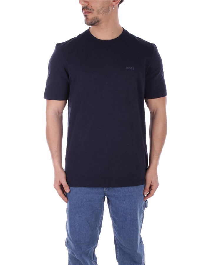 BOSS T-shirt Manica Corta 50511158 Dark blu