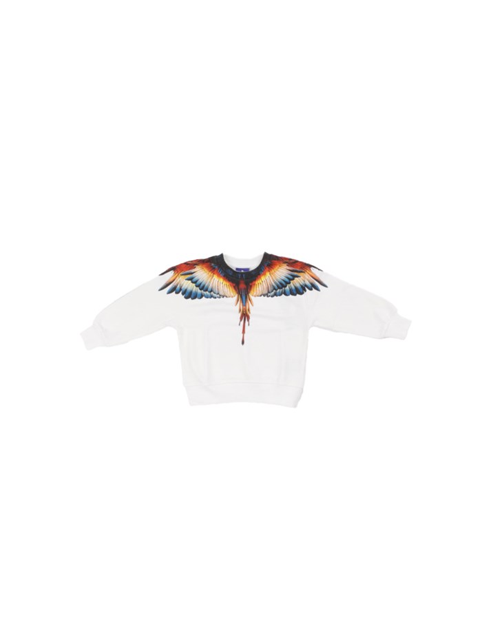 MARCELO BURLON COUNTY OF MILAN Felpe Girocollo Off white