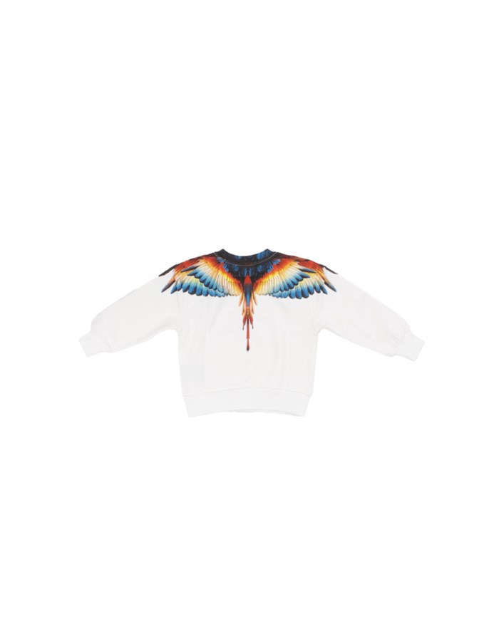 MARCELO BURLON COUNTY OF MILAN Felpe Girocollo Off white
