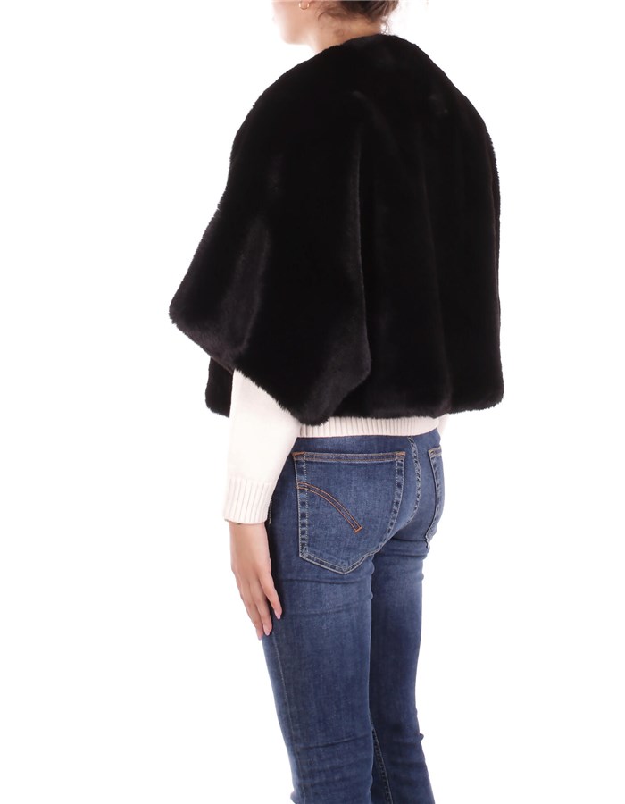 BLUGIRL BLUMARINE Cappotti Poncho Donna PF5006T0300 2 