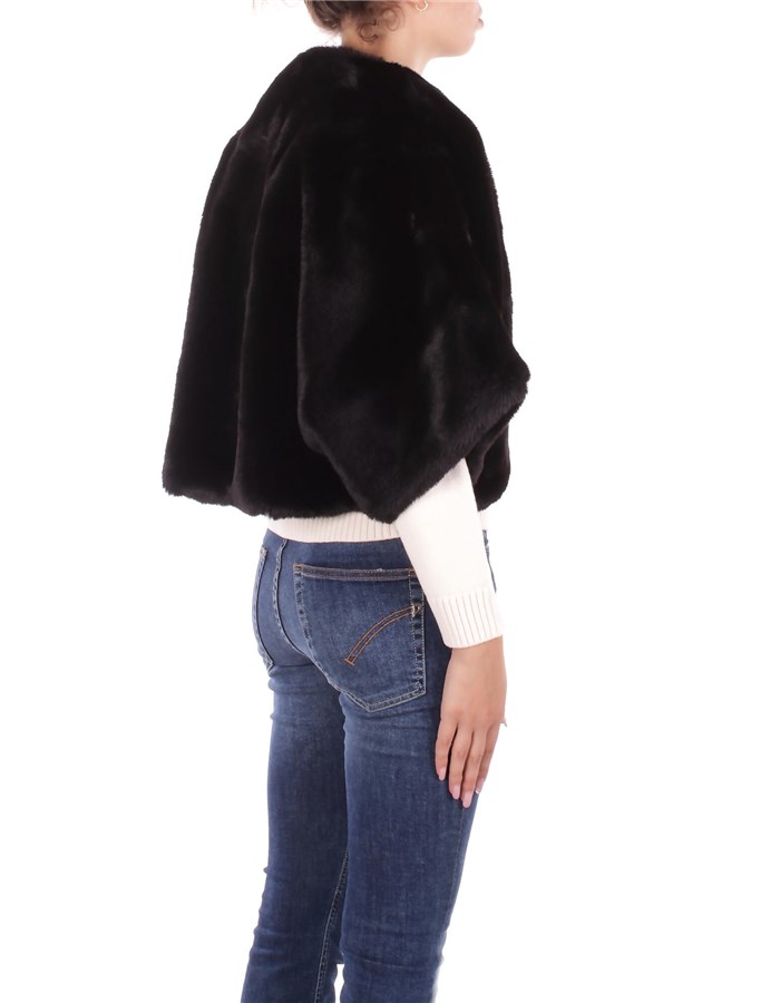 BLUGIRL BLUMARINE Cappotti Poncho Donna PF5006T0300 4 