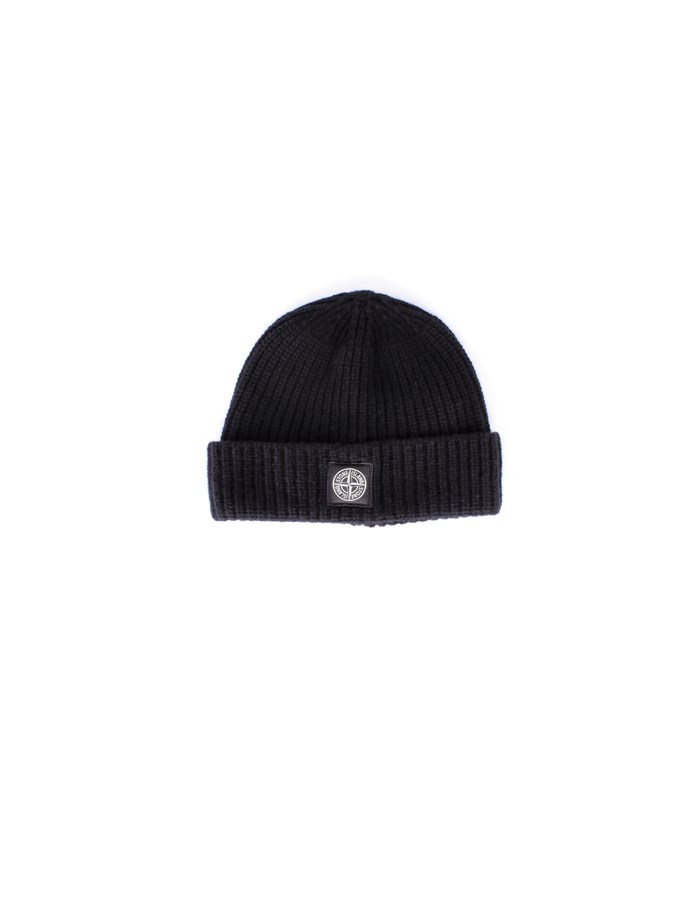 STONE ISLAND Beanie Black