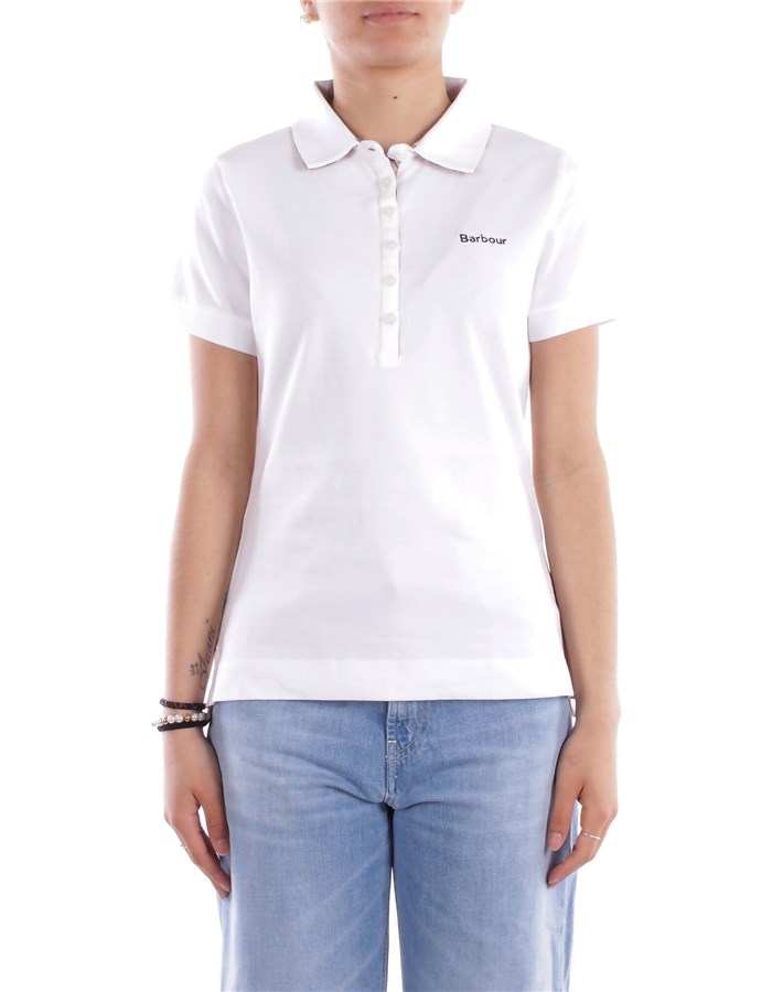 BARBOUR Short sleeves white