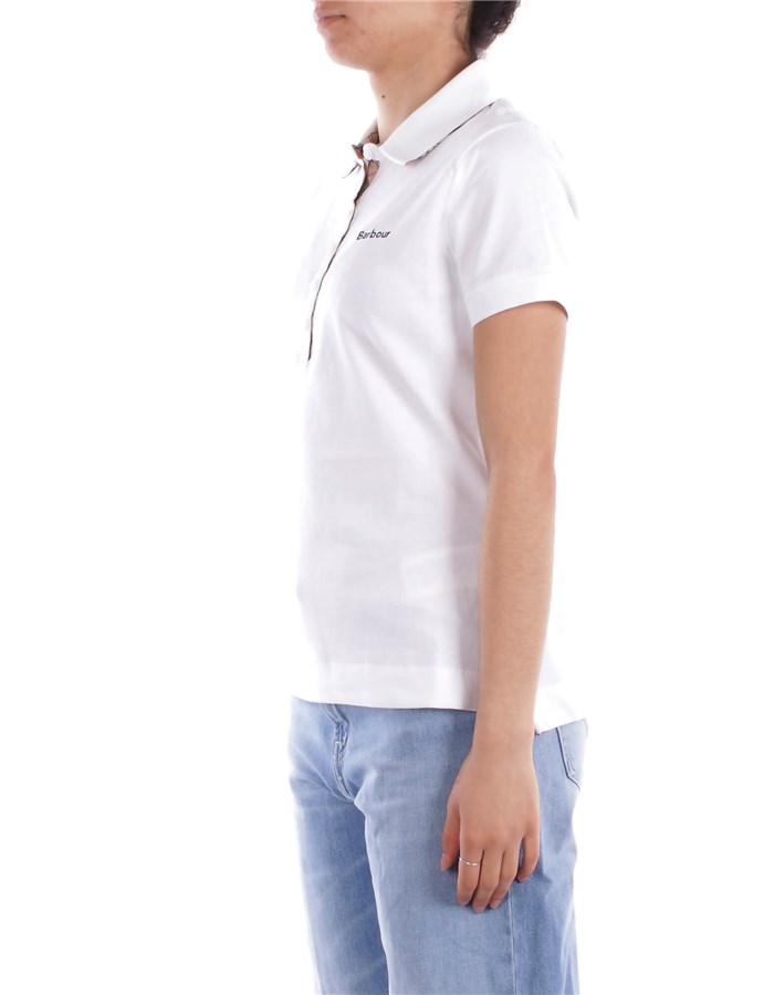 BARBOUR Short sleeves white