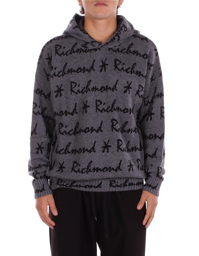 JOHN RICHMOND Con Cappuccio Grey