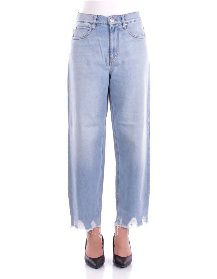 PINKO mom_fit Light denim