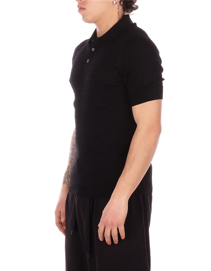 TAGLIATORE Polo shirt Black