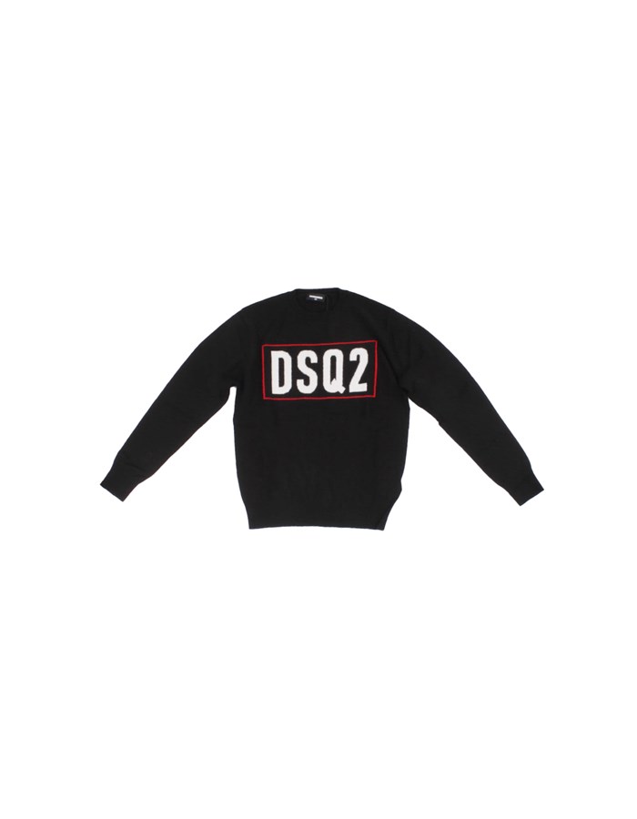 DSQUARED2 Felpe Girocollo Nero