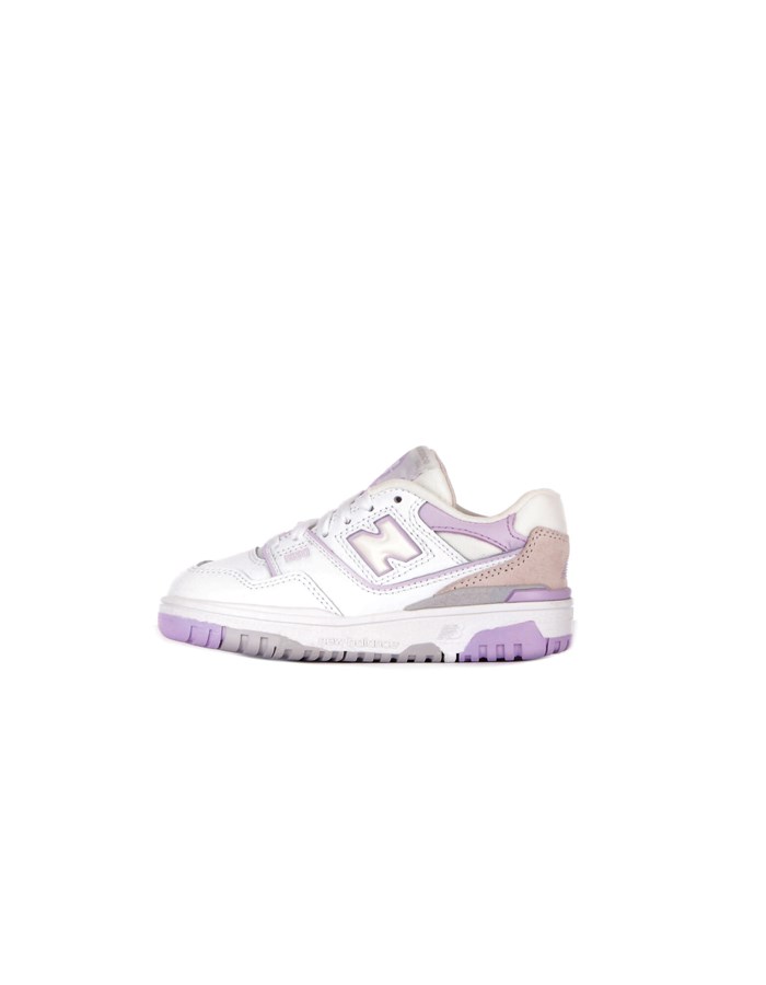 NEW BALANCE Sneakers Alte PSB550 Bianco rosa