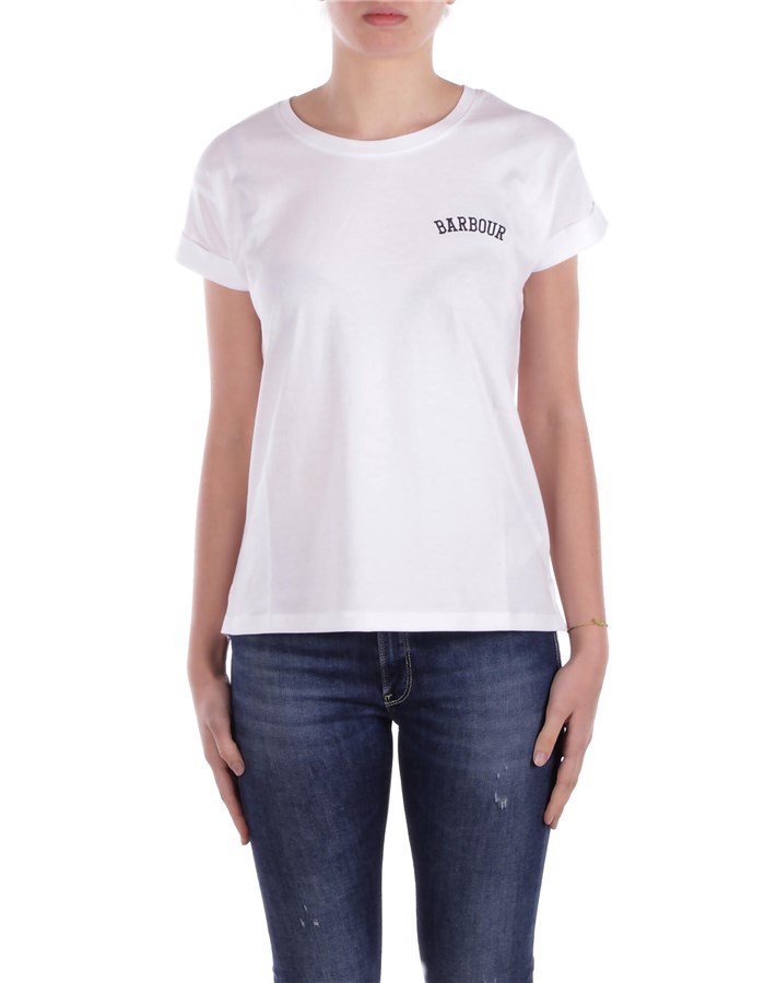 BARBOUR Short sleeve white