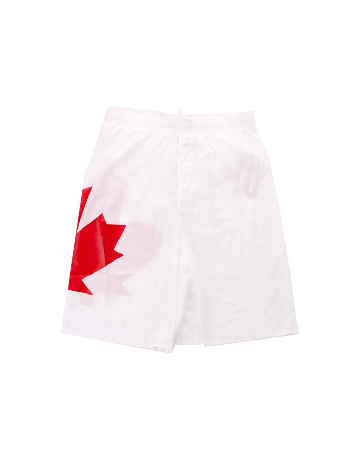 DSQUARED2 Shorts Mare White