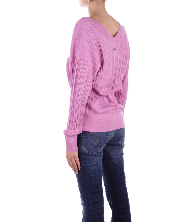 LIU JO Maglieria Scollo A V Donna MA4006 MS64J 2 