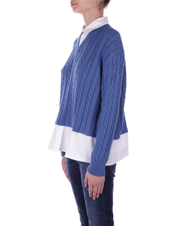 SEMICOUTURE Sweater Blue