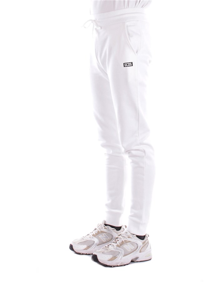 GCDS sports white