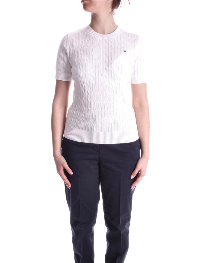 TOMMY HILFIGER Crewneck  Ecru