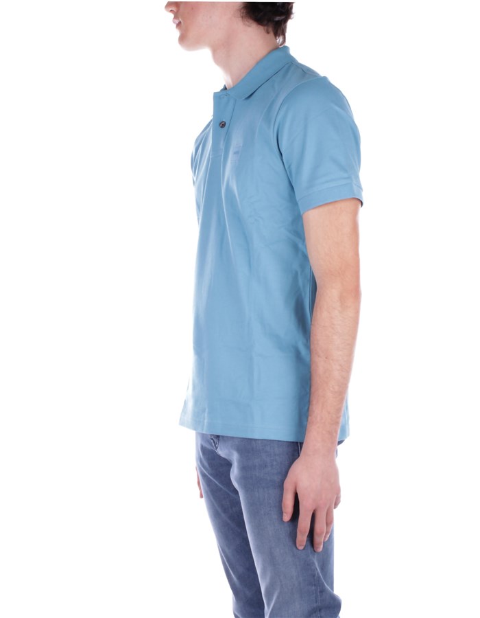 BOSS Short sleeves Light blue