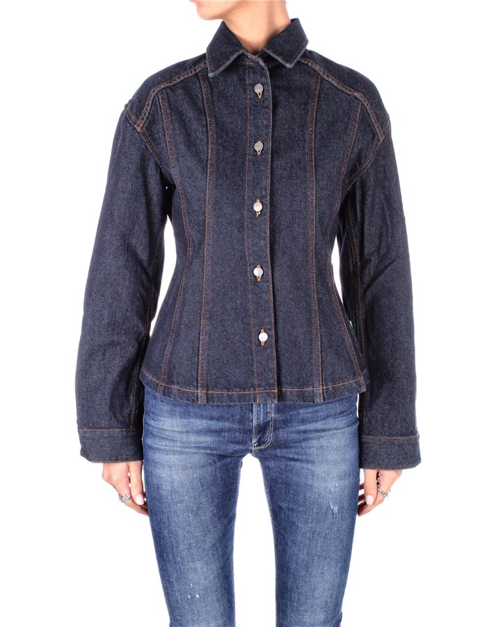 HAIKURE Jackets Denim jackets Women HEW06068DF107 0 