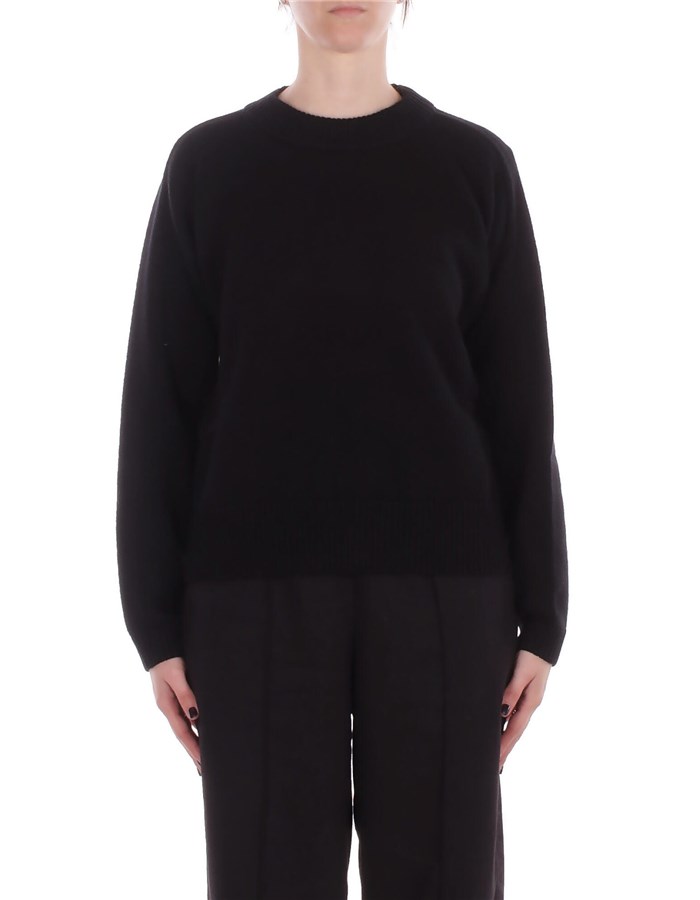 ALPHA STUDIO Girocollo Nero