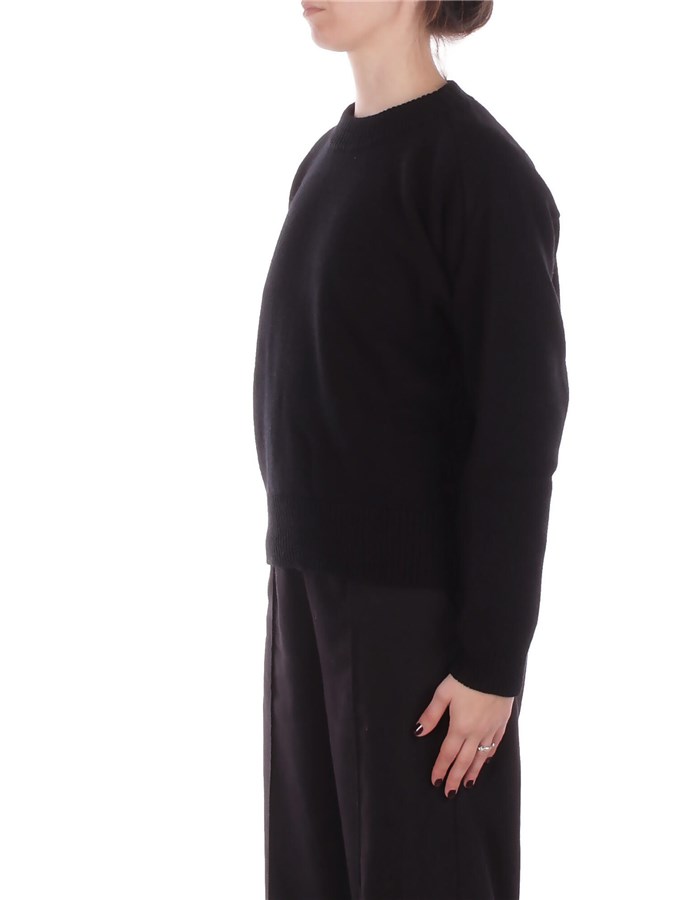 ALPHA STUDIO Girocollo Nero