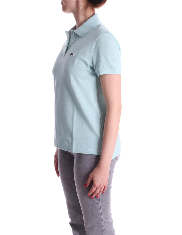LACOSTE Short sleeves Green