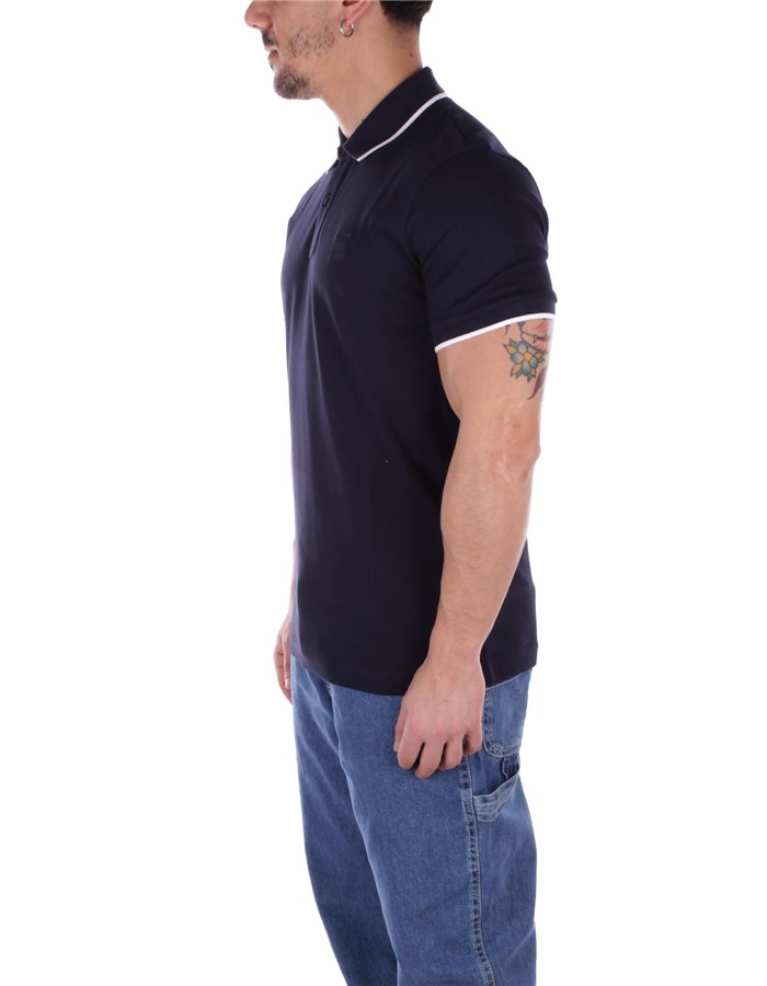 BOSS Short sleeves Dark blue