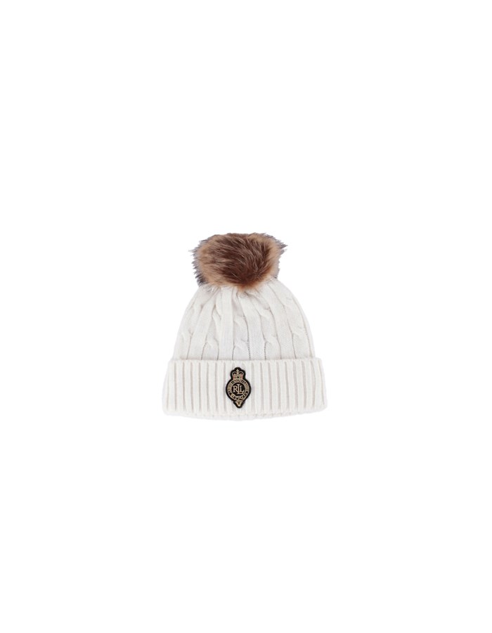 RALPH LAUREN Beanie Crema