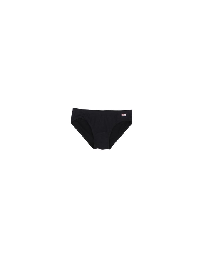 MC2 SAINT BARTH Slip Bikini Black