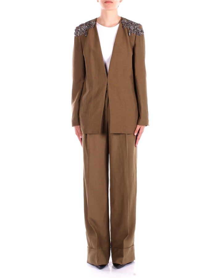 BLUGIRL BLUMARINE Jacket Military