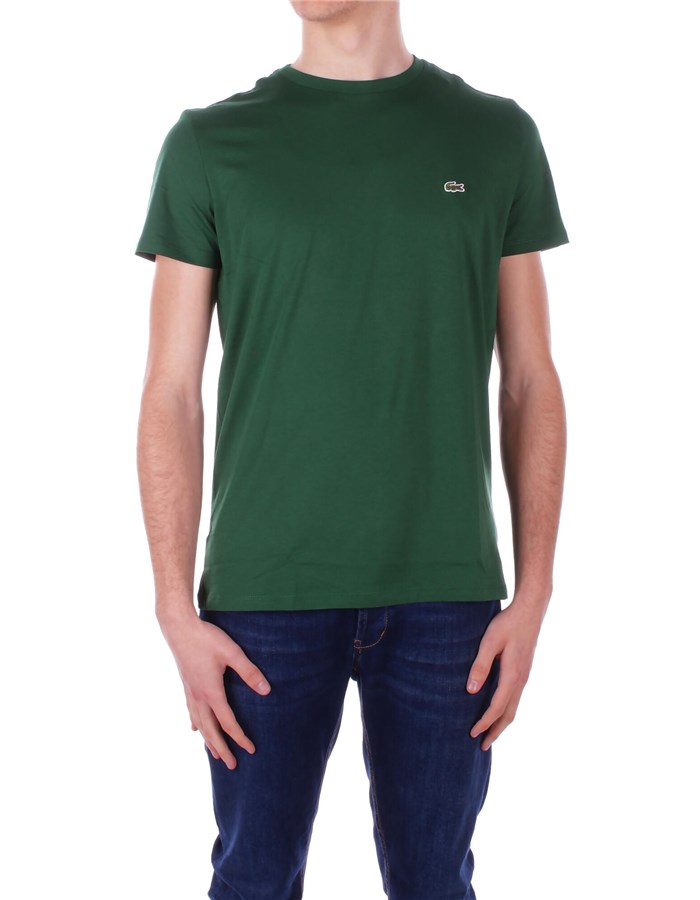 LACOSTE Manica Corta Verde