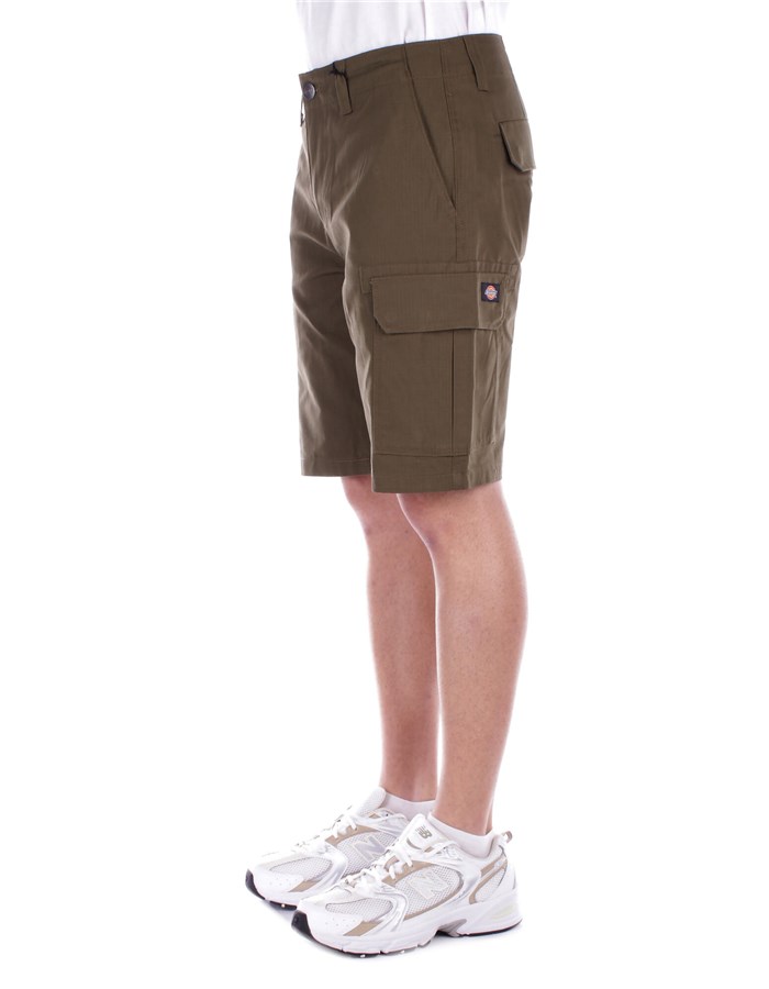 DICKIES bermuda Military green