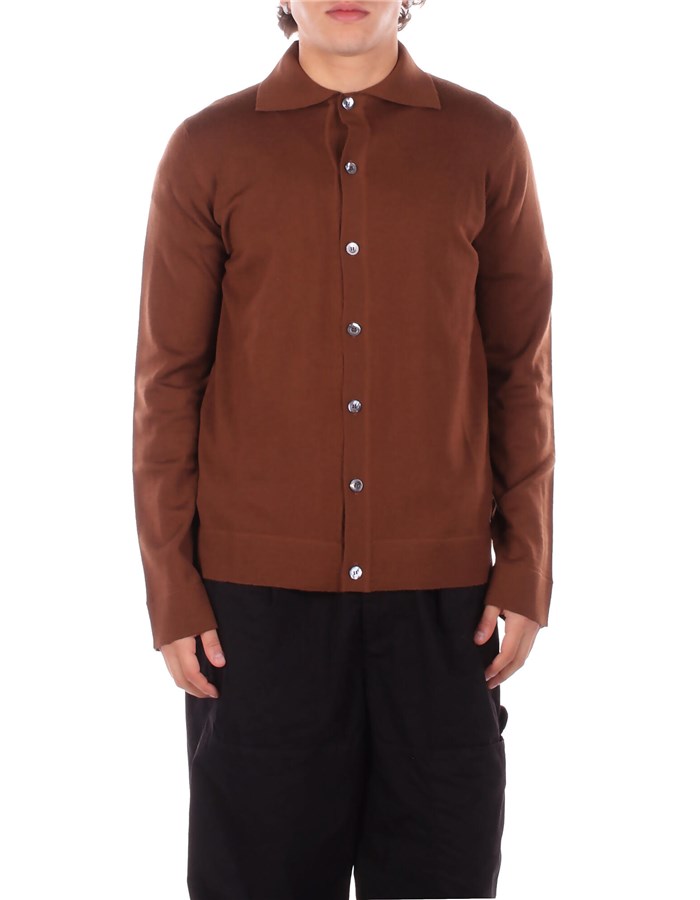 ALPHA STUDIO Cardigan Tabacco