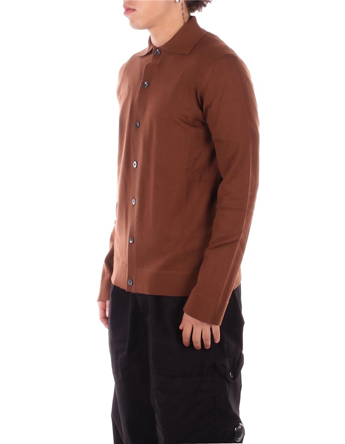 ALPHA STUDIO Cardigan Tabacco