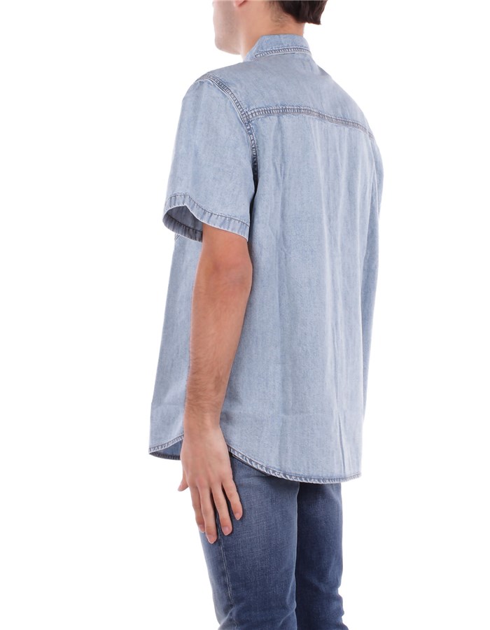 GUESS Camicie Camicie Maniche Corte Uomo M5GH09D5NY1 2 