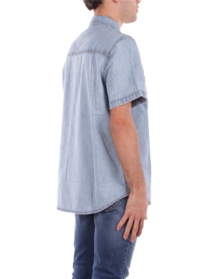 GUESS Camicie Camicie Maniche Corte Uomo M5GH09D5NY1 4 