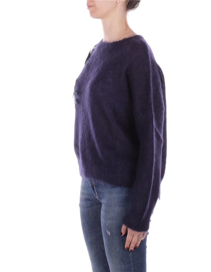 BLUGIRL BLUMARINE Girocollo Deep blu