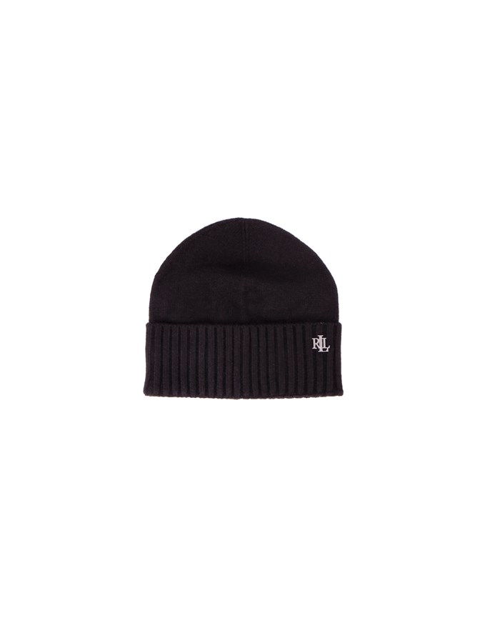 RALPH LAUREN Beanie Black