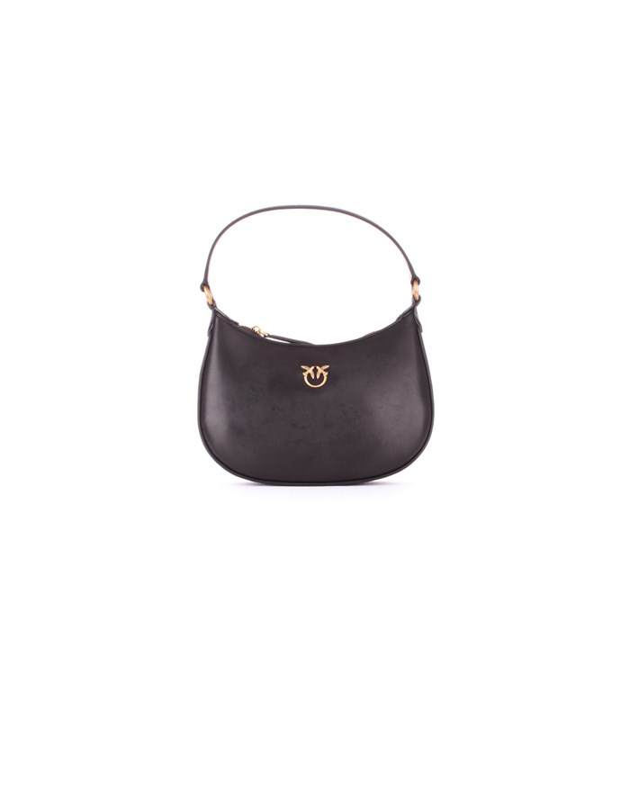 PINKO Hand Bags Black gold