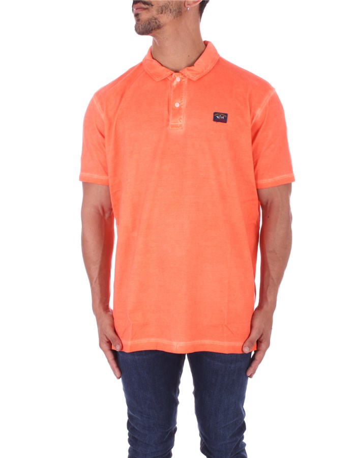 PAUL & SHARK Short sleeves Orange