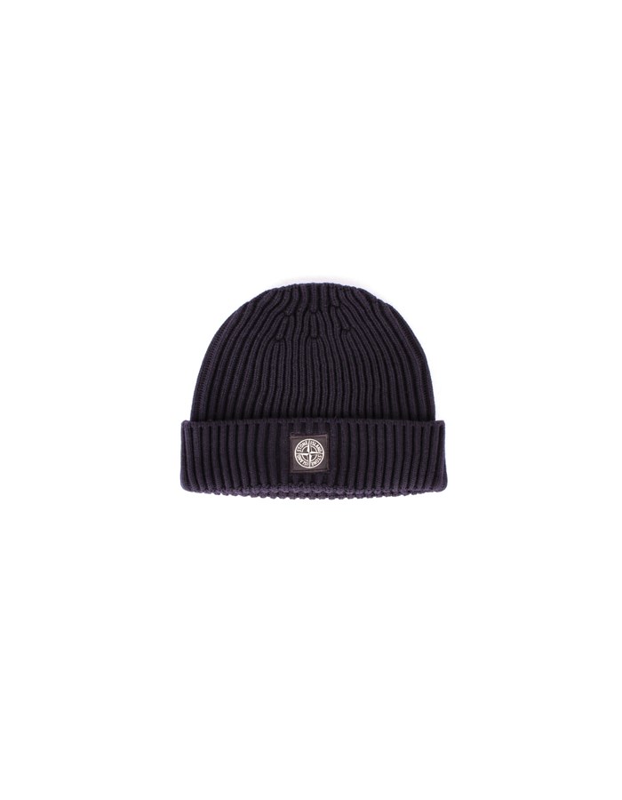 STONE ISLAND Beanie Blue Navy