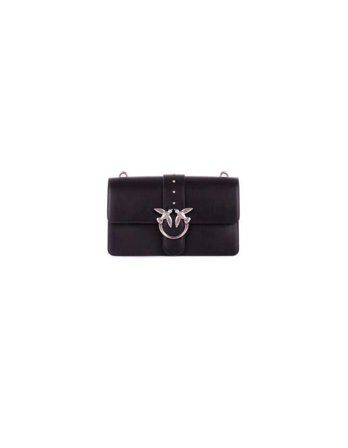 PINKO Borsa Nero silver