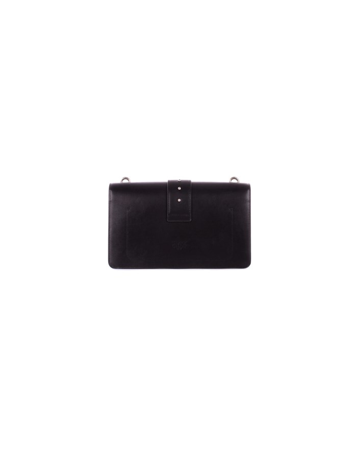 PINKO Borsa Nero silver