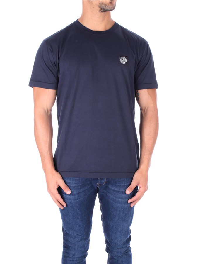 STONE ISLAND T-shirt Blue