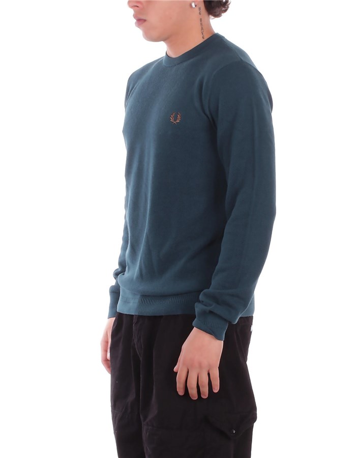 FRED PERRY Maglia Petrolio