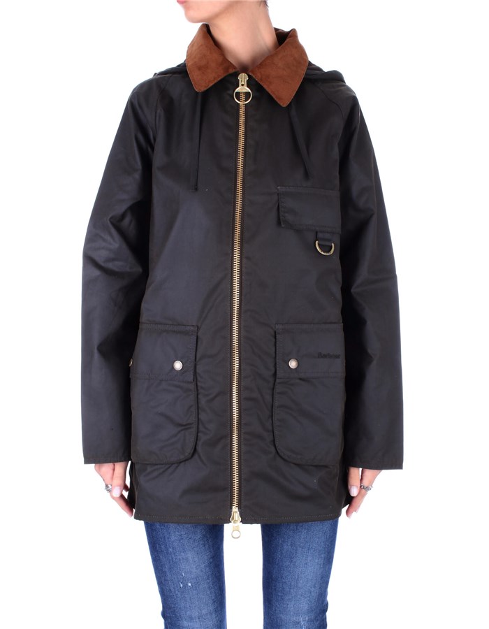 BARBOUR Parka Olive green
