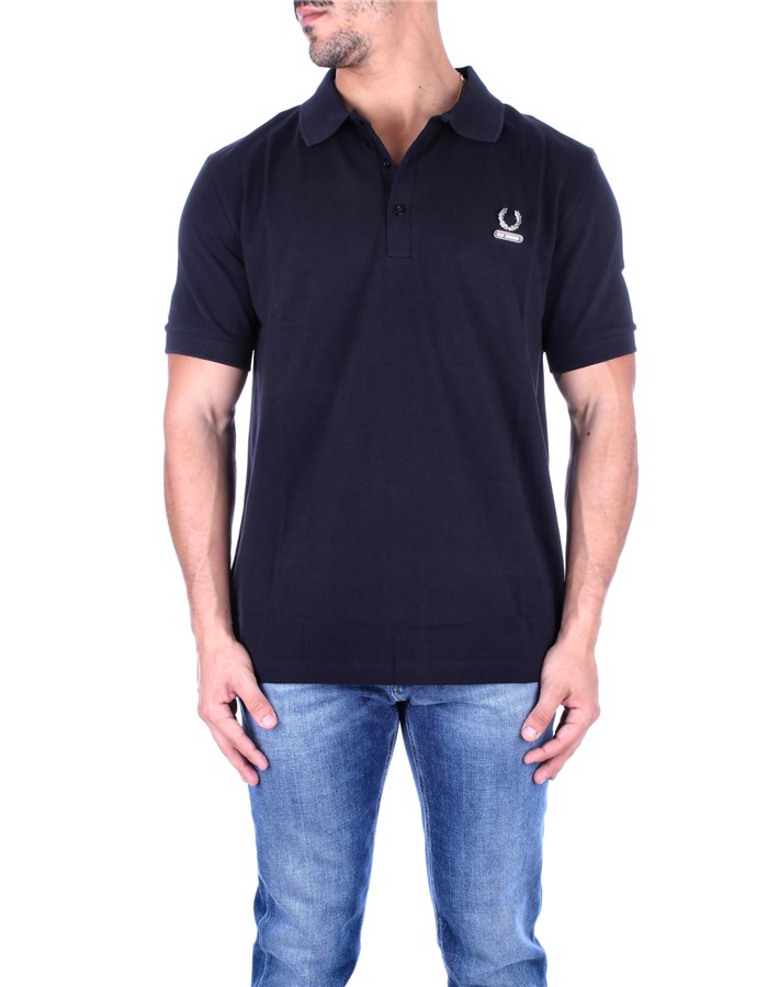 RAF SIMONS x FRED PERRY Polo Maniche Corte Uomo SM6500 0 