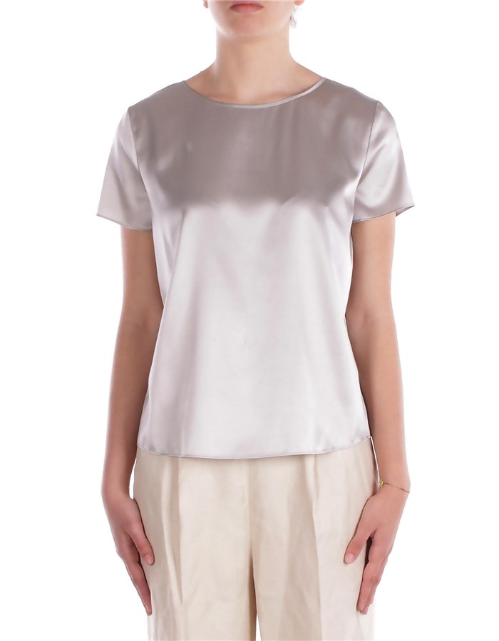 EMPORIO ARMANI Top Pearl grey