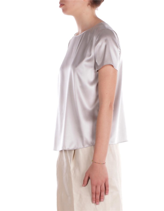 EMPORIO ARMANI Top Pearl grey