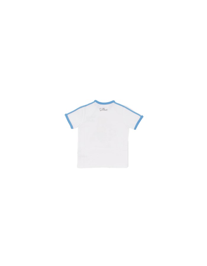MC2 SAINT BARTH T-shirt Bianco celeste