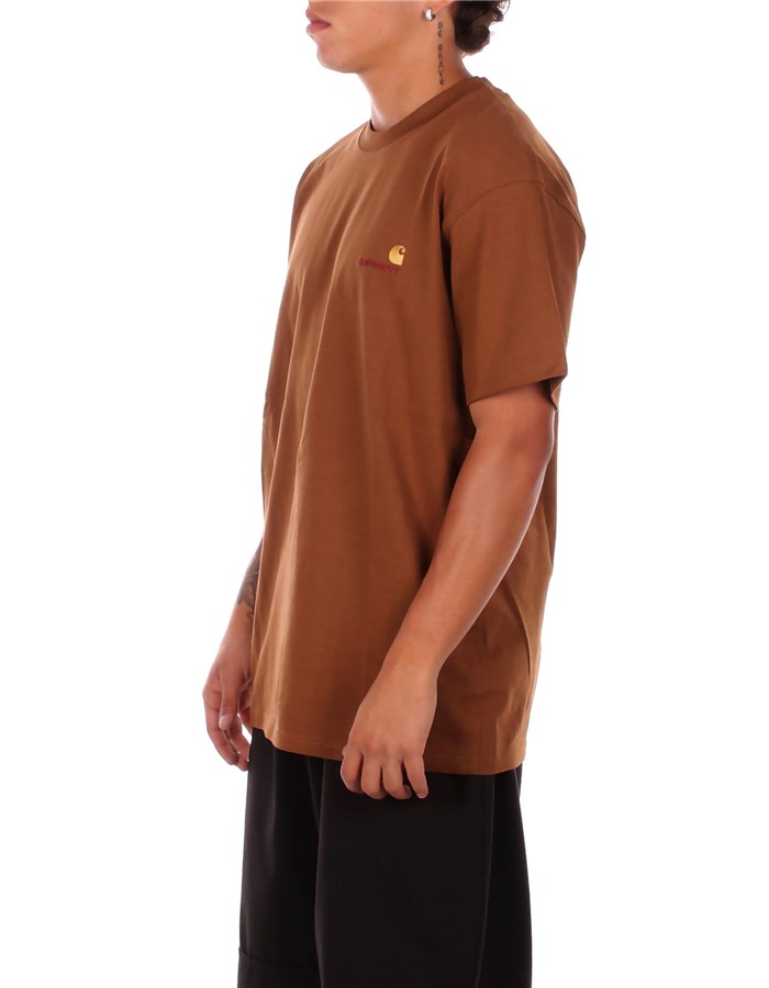 CARHARTT WIP Manica Corta Brown