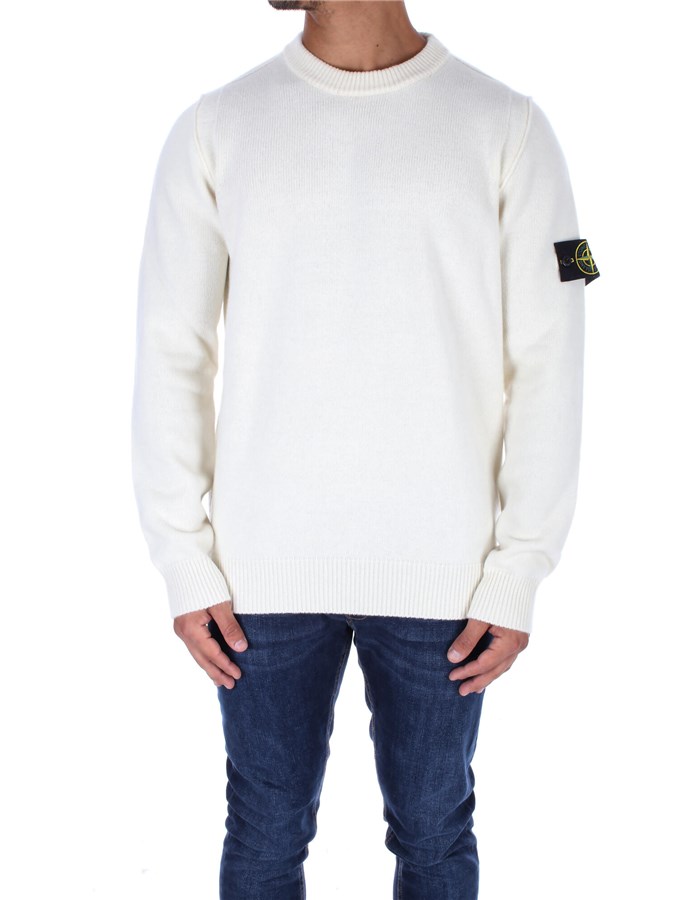 STONE ISLAND Sweater Milk